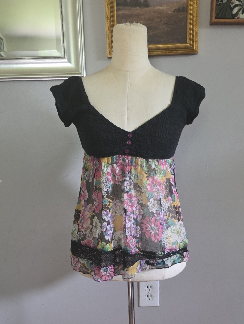 Retro Free People Top